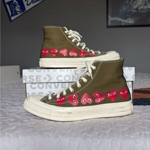 Comme des Garçon PLAY x Converse Chuck Taylor All Star 70 HI